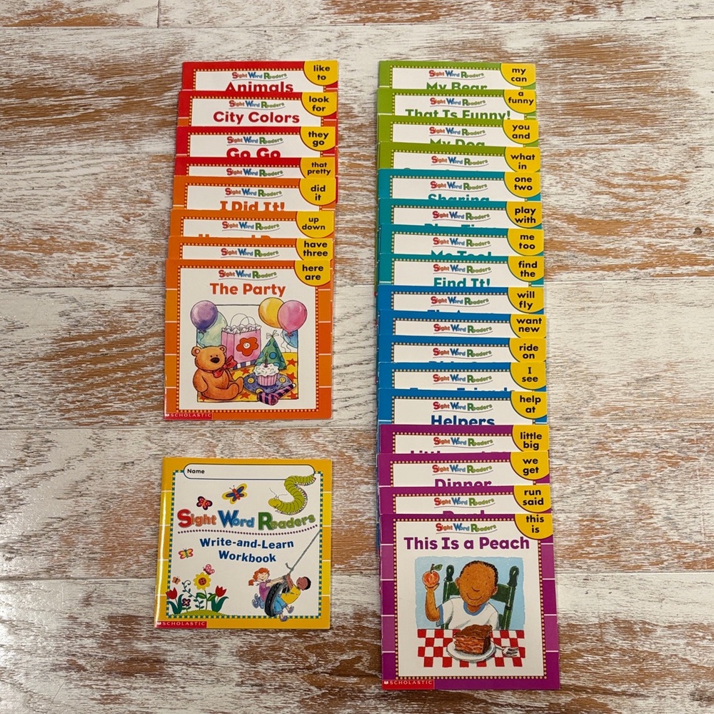 Sight Word Readers Set with Workbook
